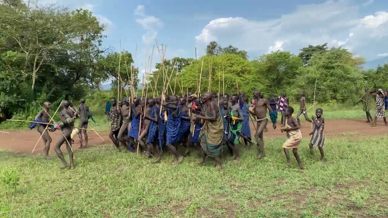 ETHIOPIA - SURMA TRIBE - DONGA WINNER