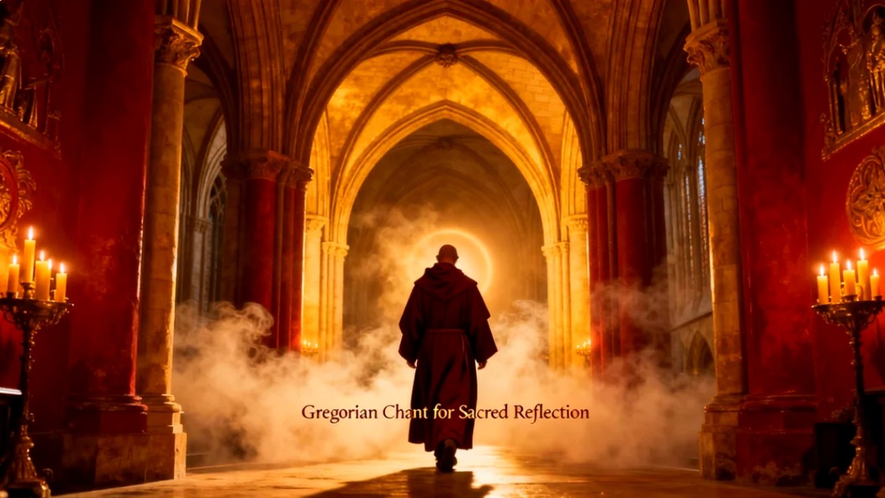Gregorian Chant for Healing Sleep and Divine Stillness | Benedictine Ambience and Sacred Balance