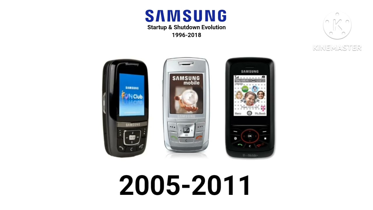 Samsung Startup and Shutdown evolution 1996-2018 #samsung #samsungevolution #samsungphone #fpsamsung
