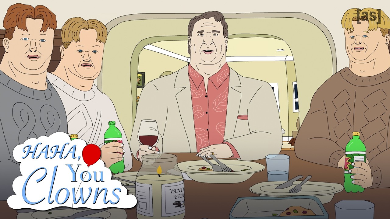Our Dinner With BriBri | Haha, You Clowns | adult swim