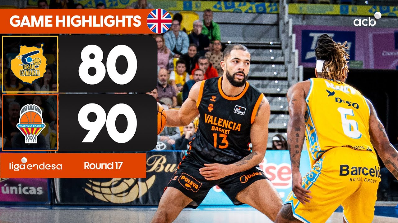 Dreamland Gran Canaria - Valencia Basket (80-90) HIGHLIGHTS | Liga Endesa 2025-26