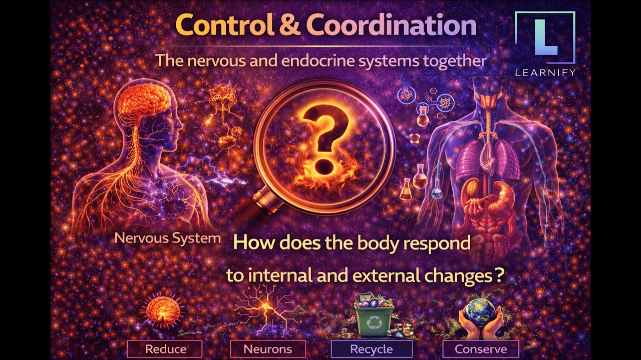 Control & Coordination | Grade 10 Biology | Learnify