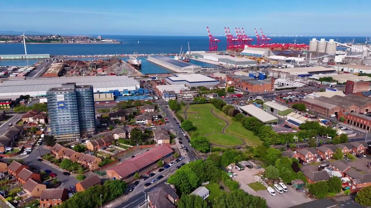 Welcome to Bootle by drone