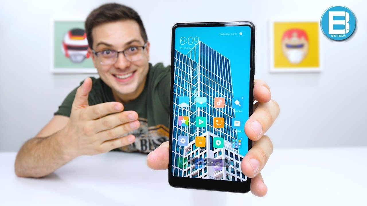O REI está de VOLTA e com POTÊNCIA! XIAOMI MI MIX 2! UNBOXING!