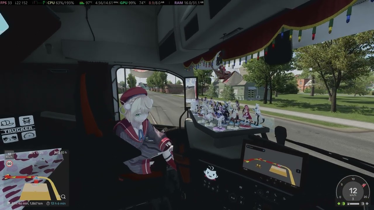 Euro Truck Simulator 2  反車不至於終止