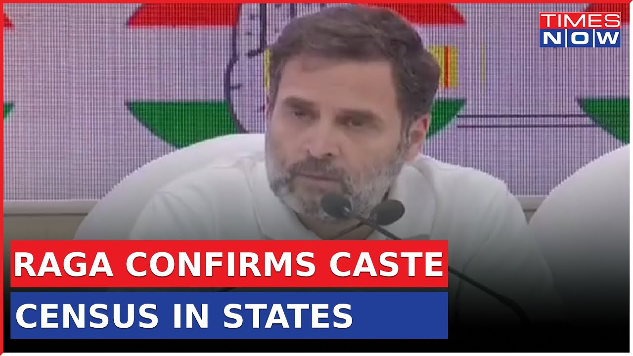 Rahul Gandhi Press Briefing | Congress Confirms Caste Census In Ruling States | Latest Updates