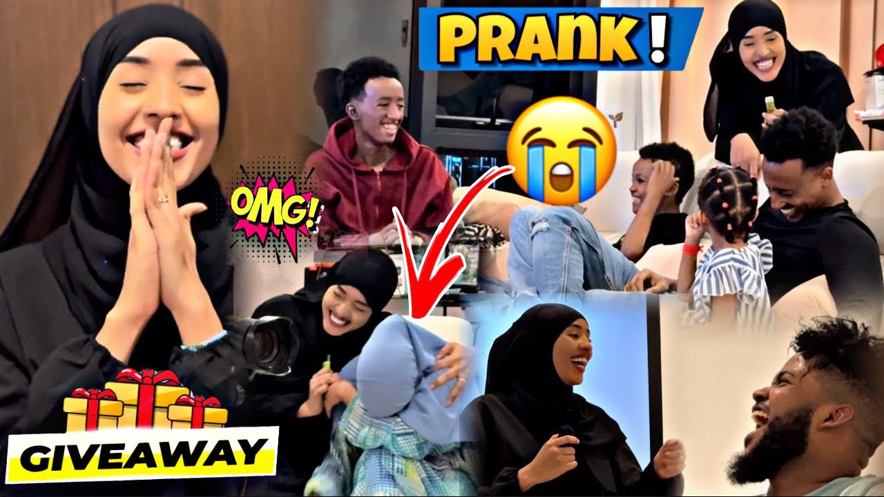 PRANK MAASO KAGA NAXSADAY WEY OYSAY😭 / GIVEAWAY…?