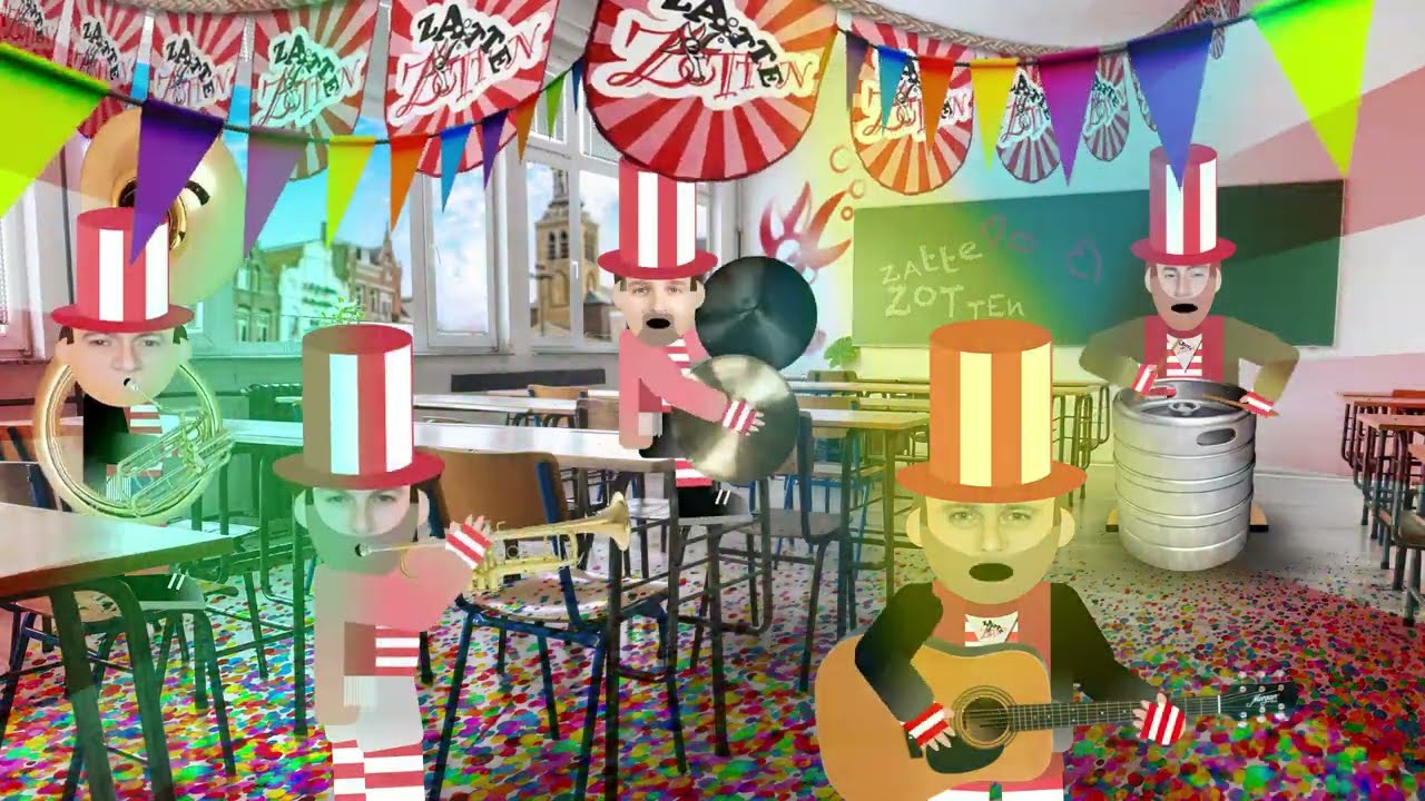 Zatte Zotten - Wad 'n istéérie (Carnaval 2024 - Tullepetaonestad)
