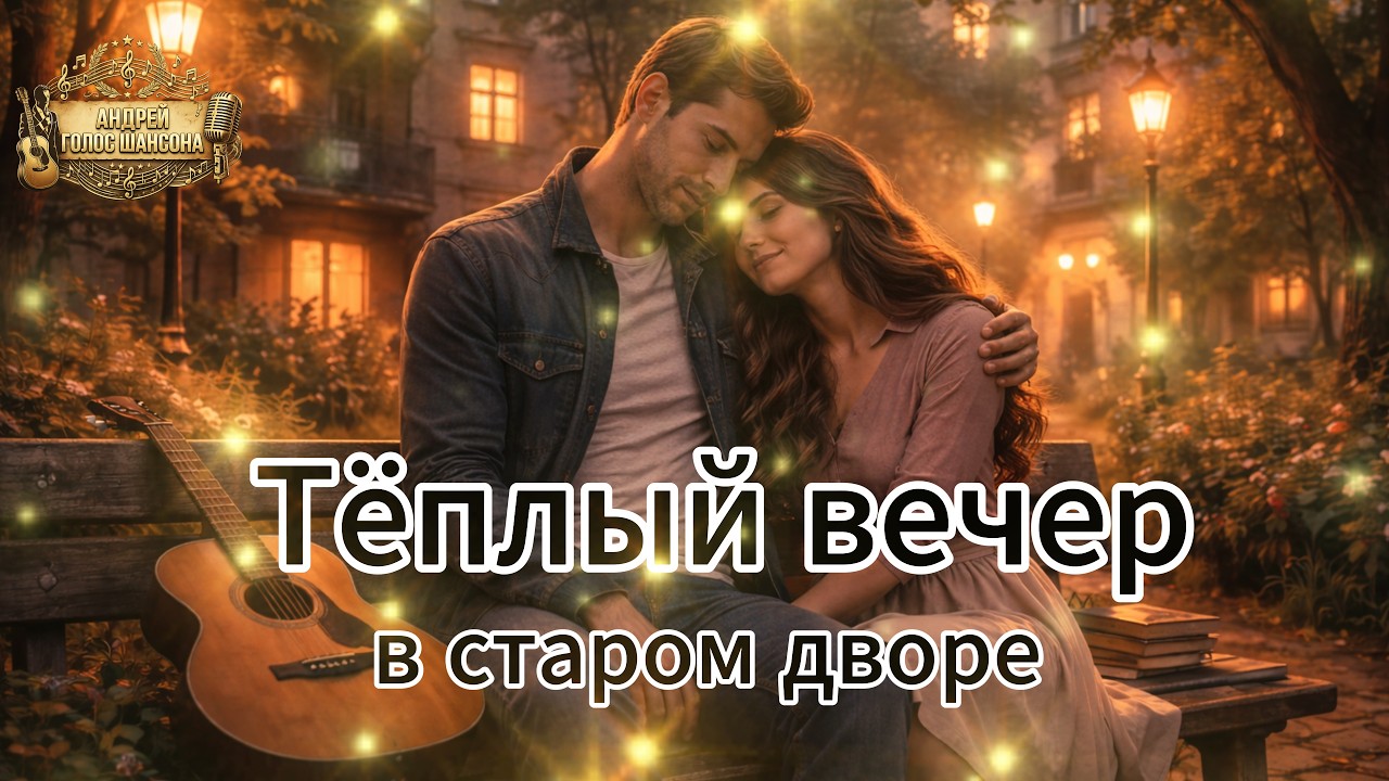 Тёплый вечер в старом дворе