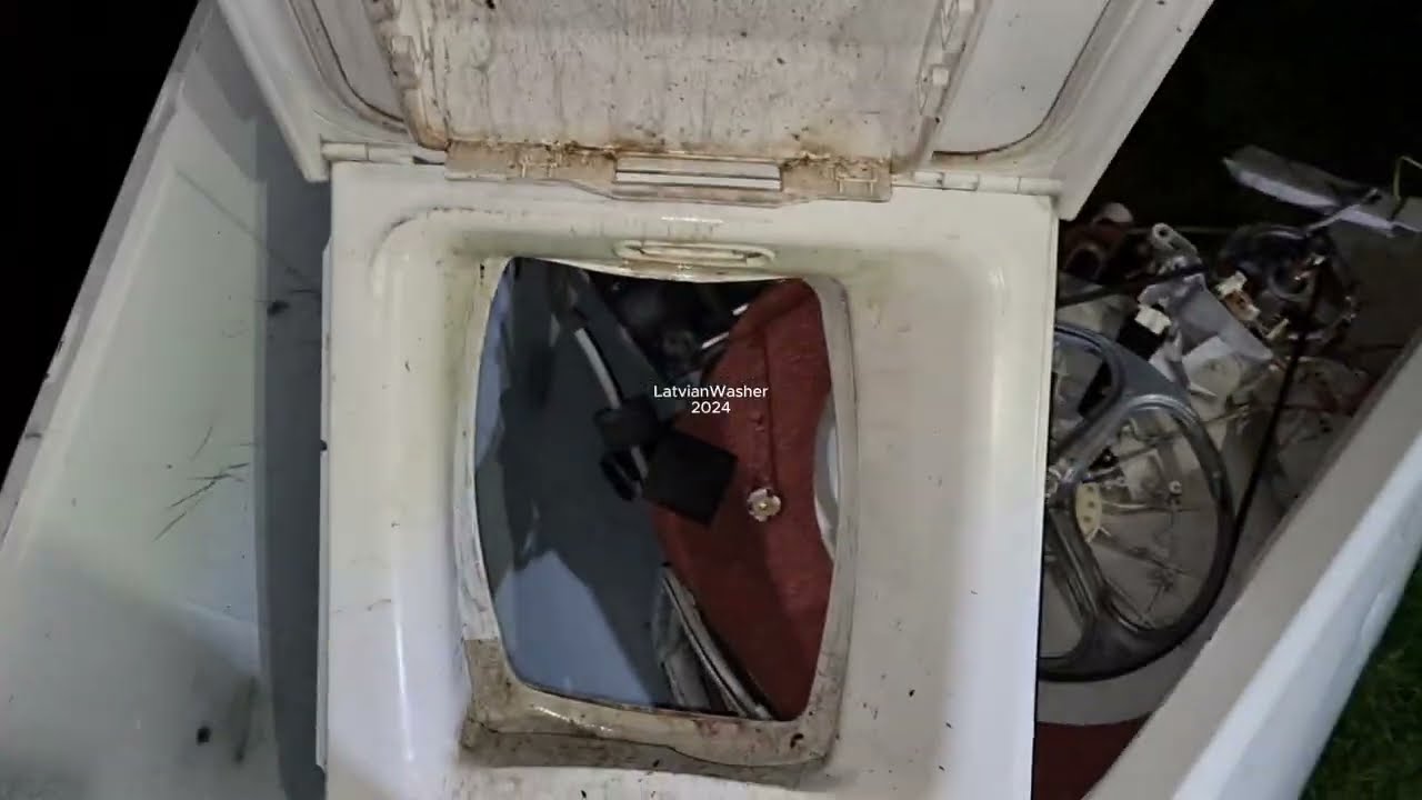Top Load washing machine destruction