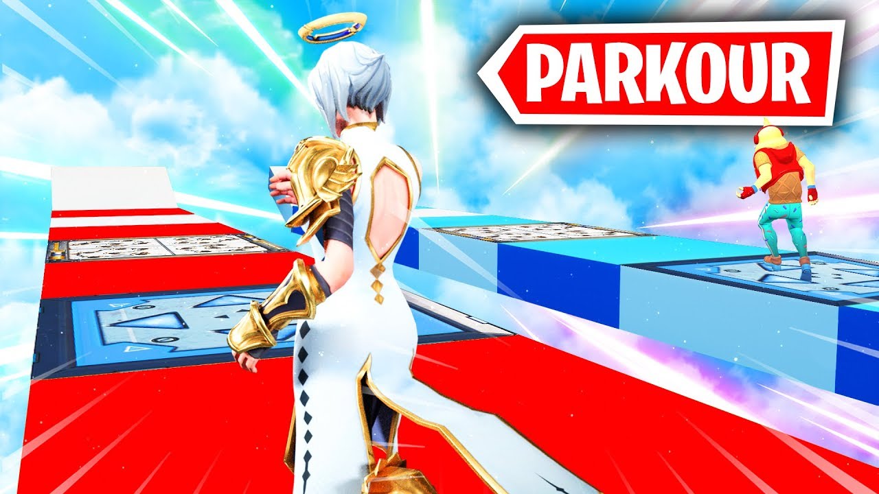 * NUEVA CARRERA PARKOUR * 1 VS 2 FORTNITE PARKOUR