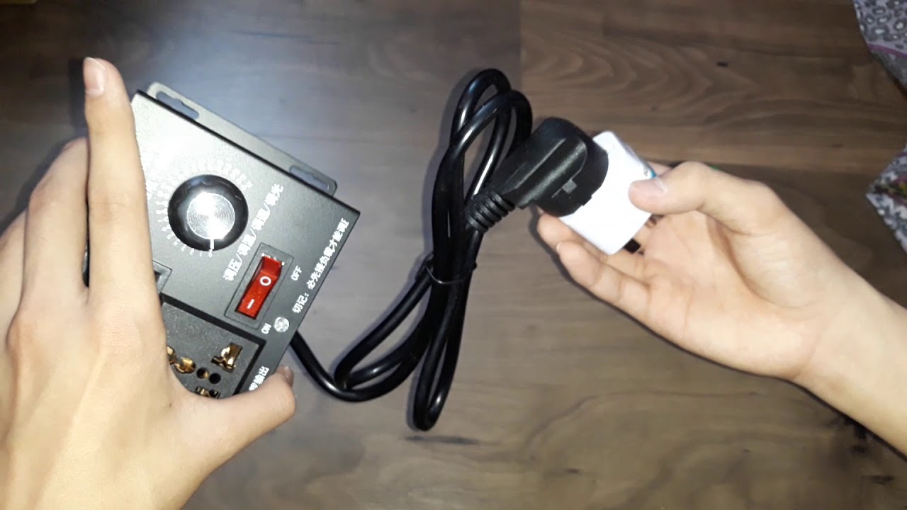 220v 50hz motor speed controller unpacking