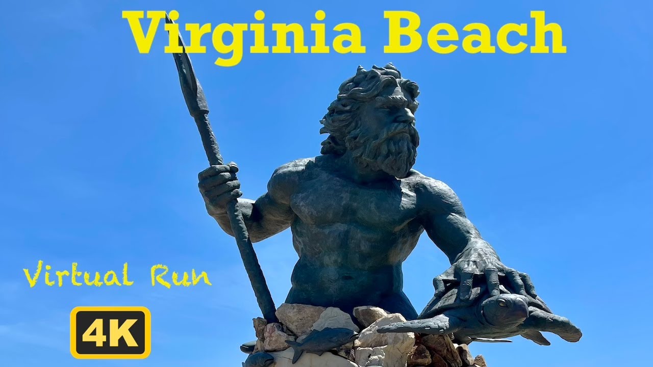 Virginia Beach Boardwalk & 🏖️ Beach USA July 2025 - Virtual Run 🏃&zwj;♂️