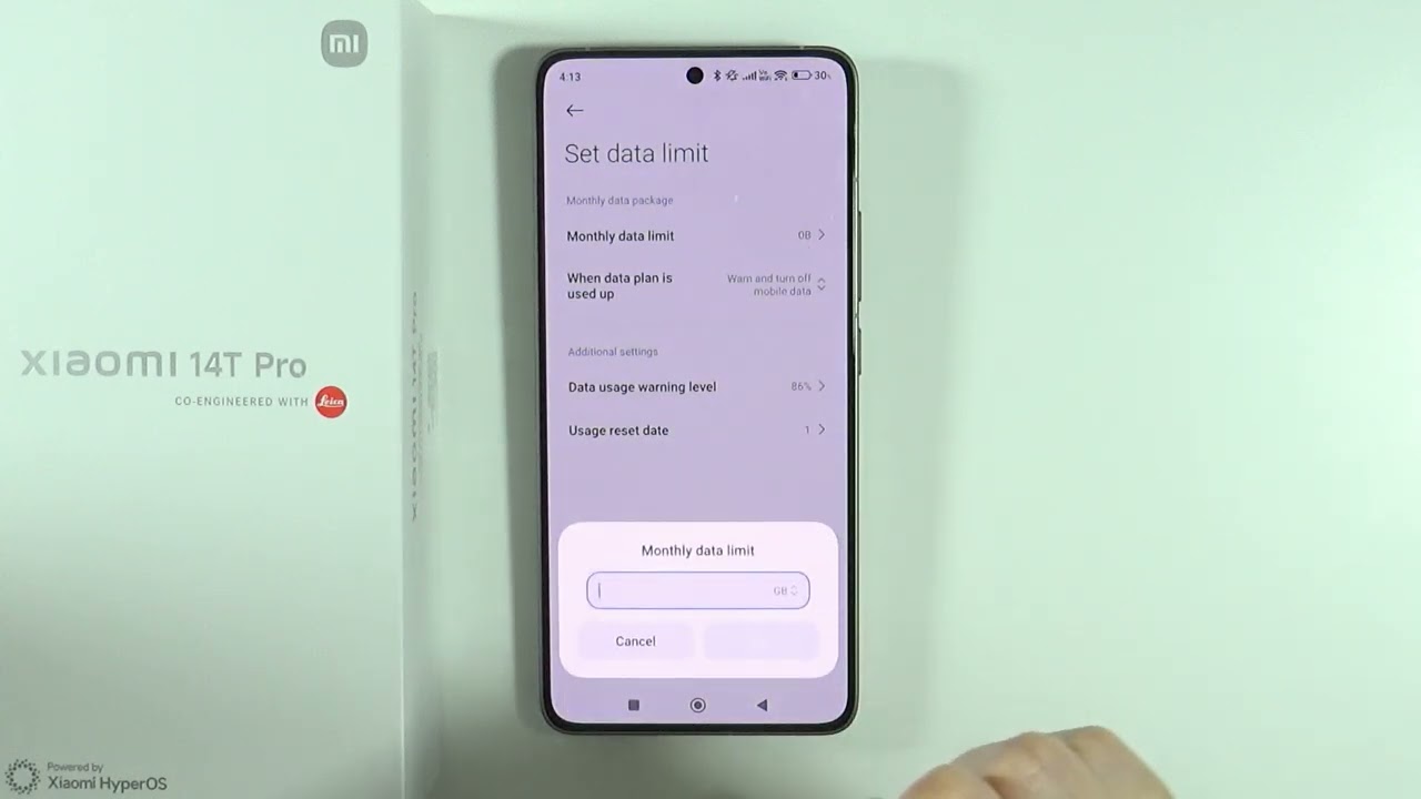 Xiaomi 14T/14T Pro: How to Turn On Daily Mobile Data Usage Limit
