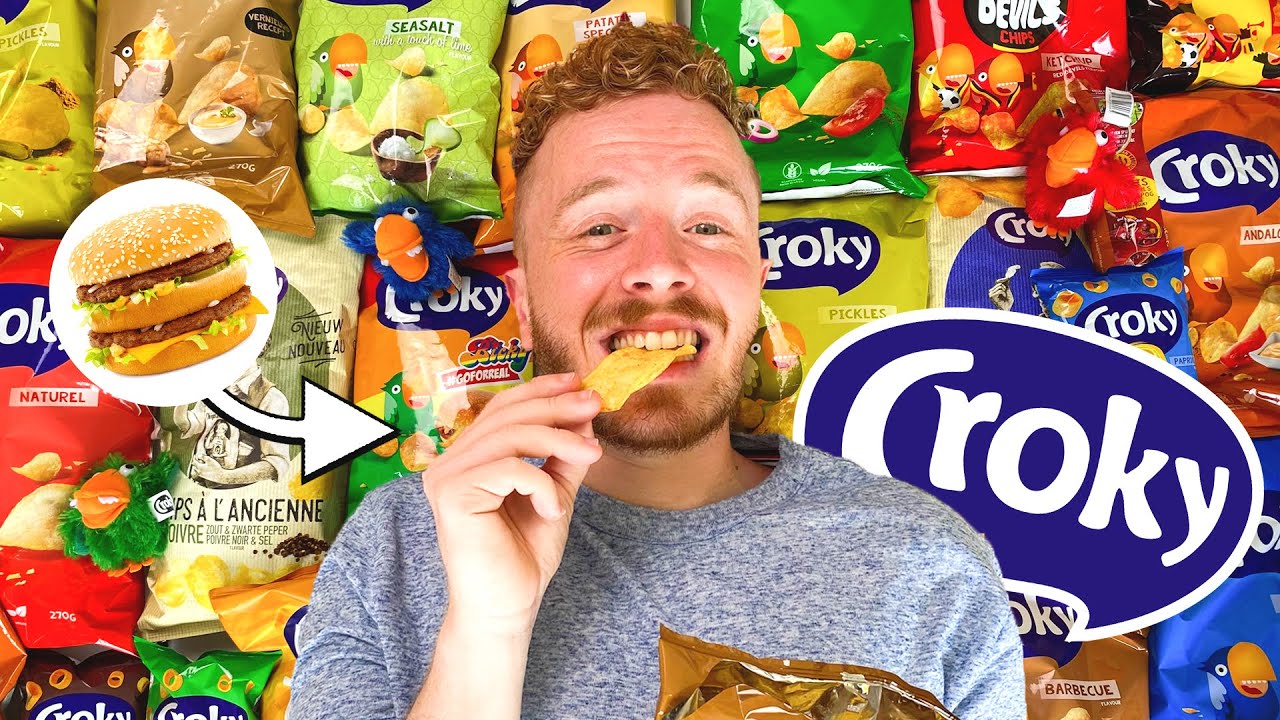 Alle CROKY CHIPS smaken PROBEREN! 😍