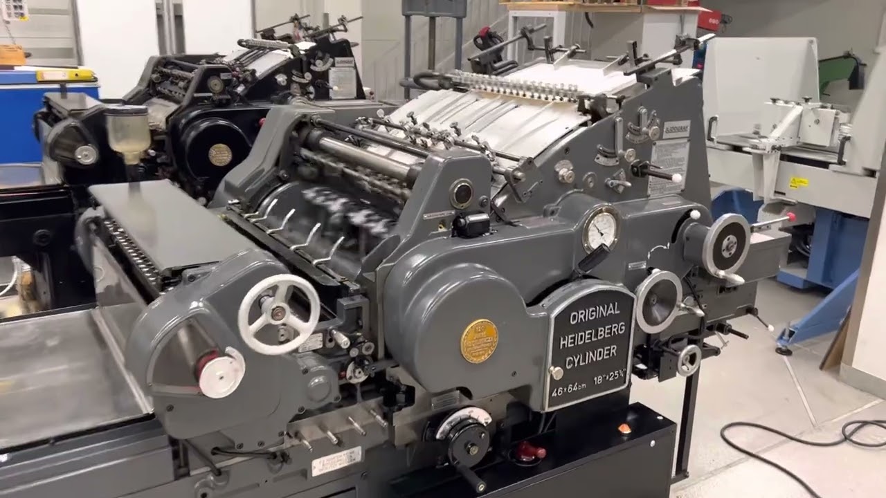 Die cutting machine Heidelberg Cylinder KSD