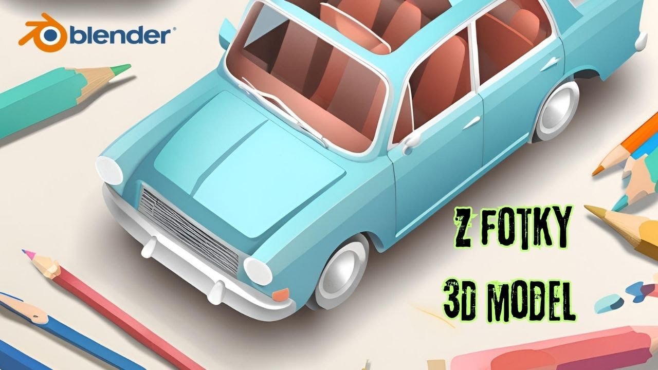 🔴Jak vymodelovat auto v Blenderu 🟦🚗 (ČÁST 1)