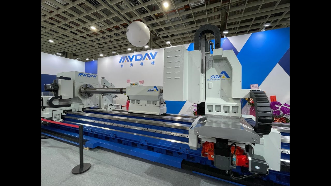 SGE Twin Carriage CNC Lathe