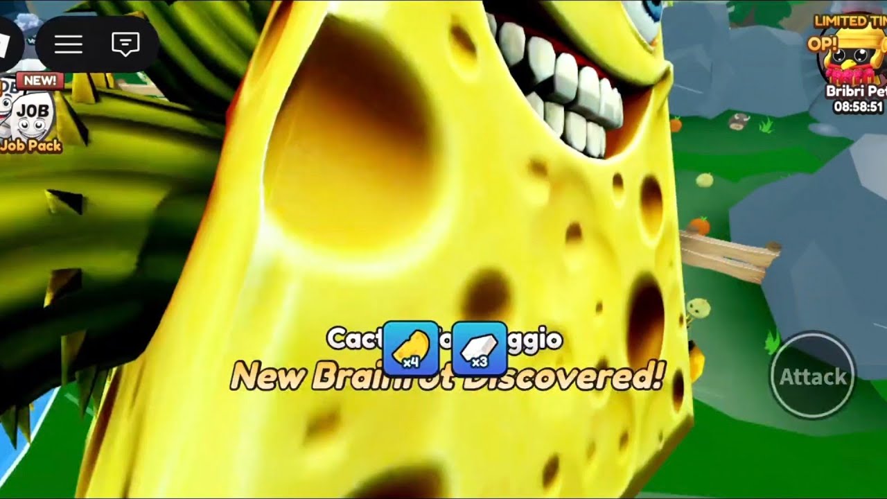 Finally We Discovered Secret Cactus Formaggio After Opening Hundreds Of Crates In Brainrot Evolution