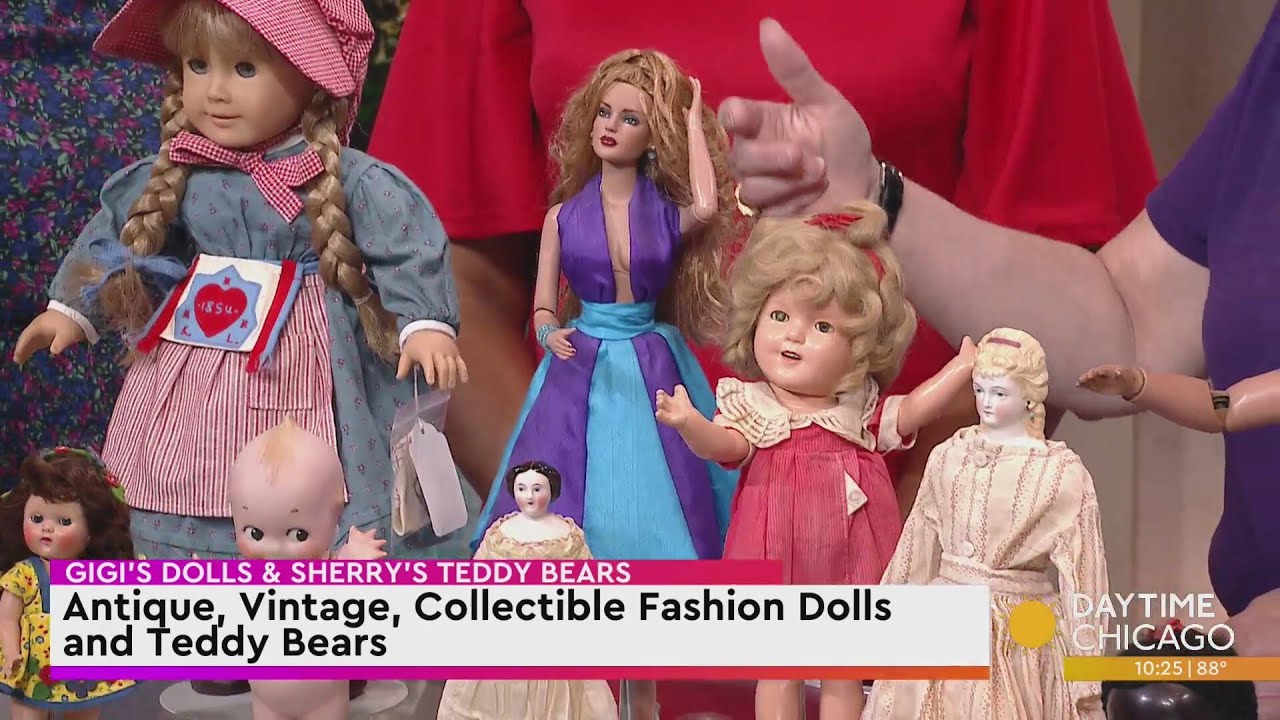 Antique, Vintage, Collectible Fashion Dolls and Teddy Bears from Gigi's Dolls & Sherry's Teddy Bears