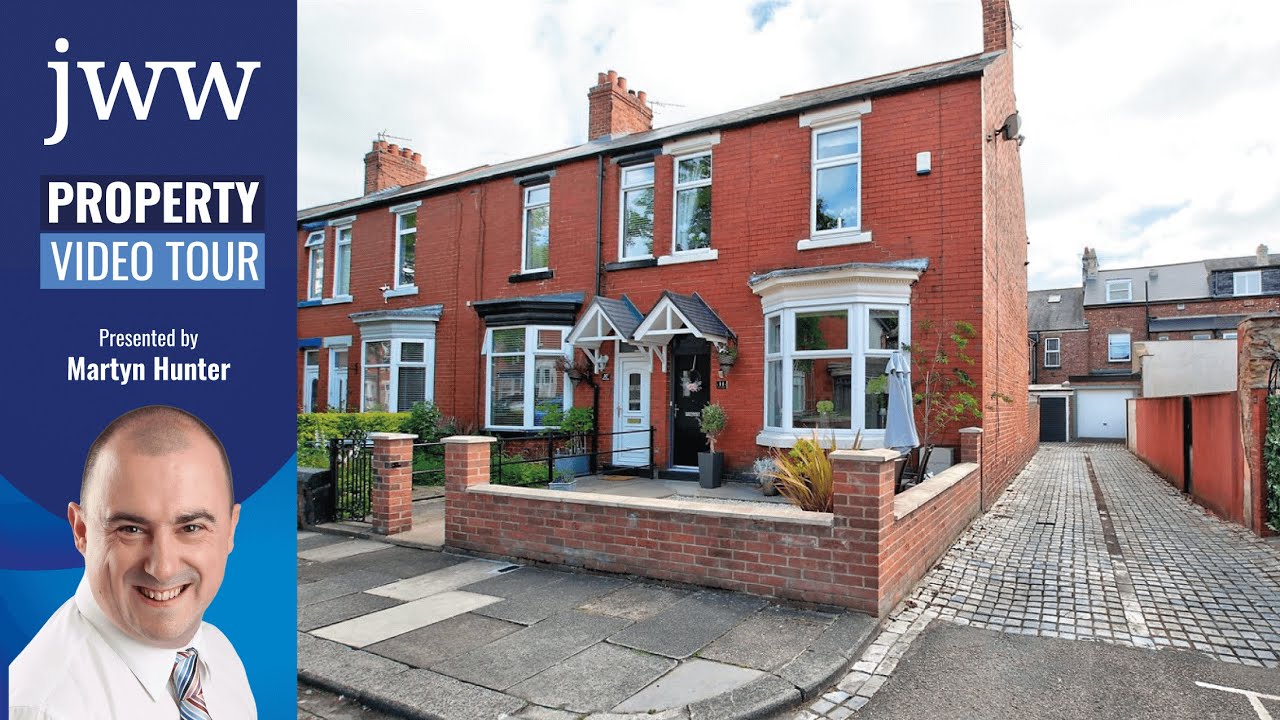 HOUSE FOR SALE. 11 Raby Gardens, Bishop Auckland, DL14 6AQ.