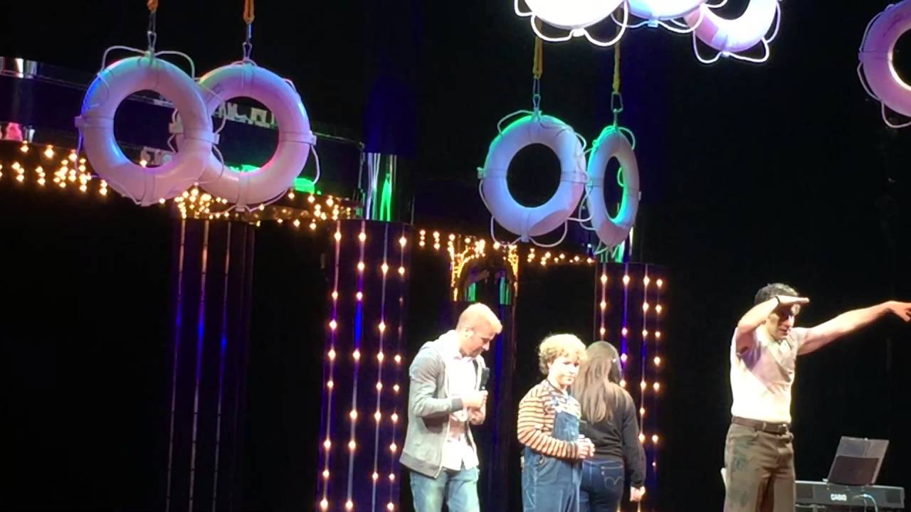 Bidding for Baylee & Brian Littrell serenade -- Disaster Musical -- Broadway Cares