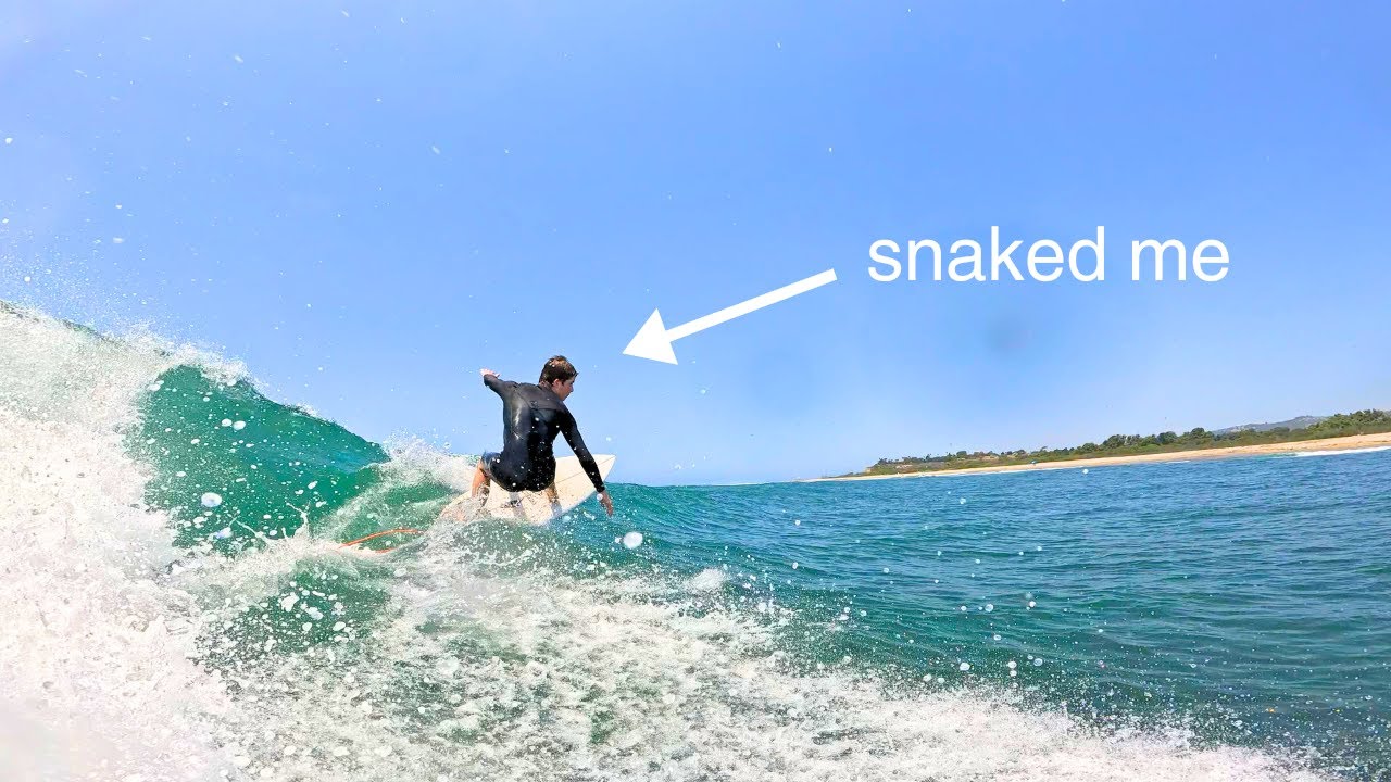 surfing the best wave in california