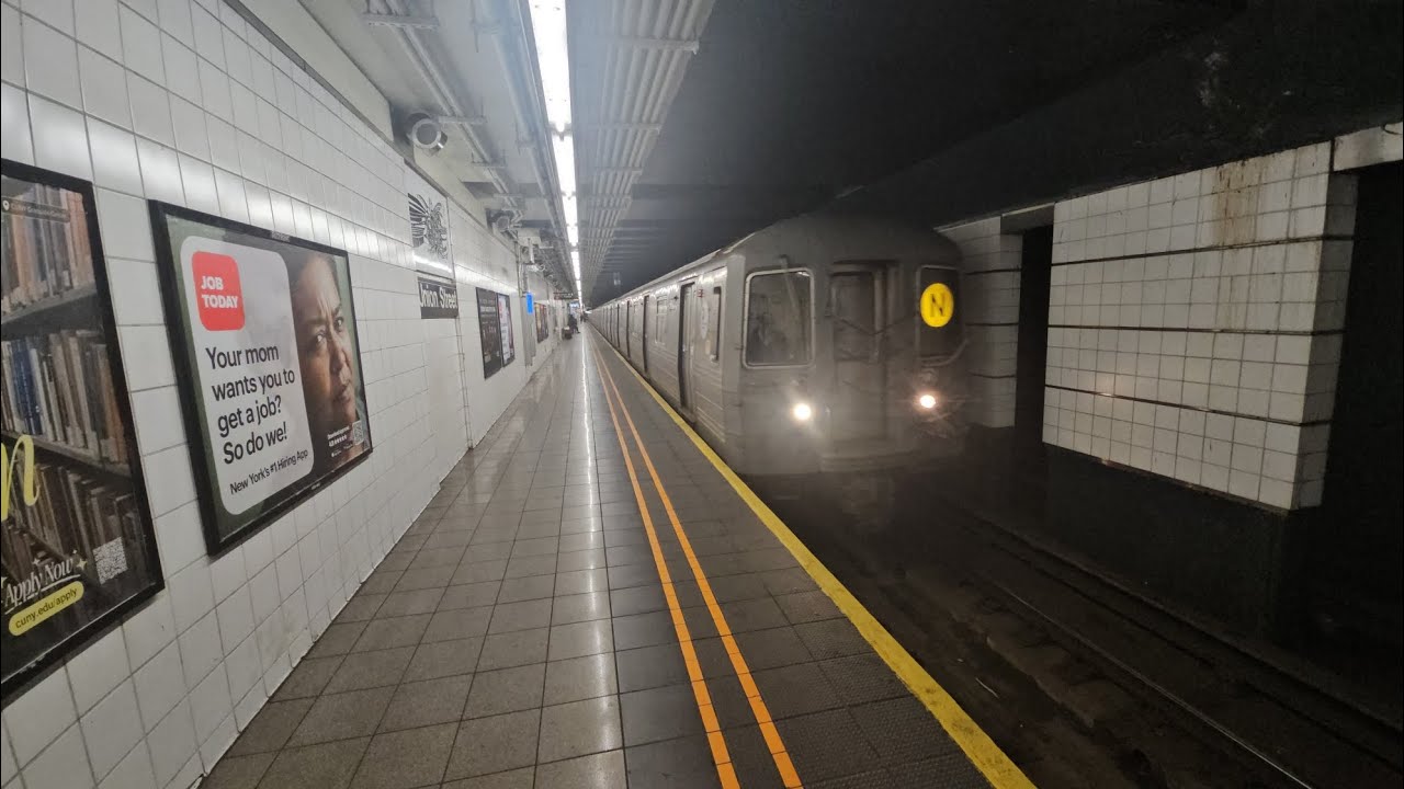 D, N and R trains via 4Av local at Union St 