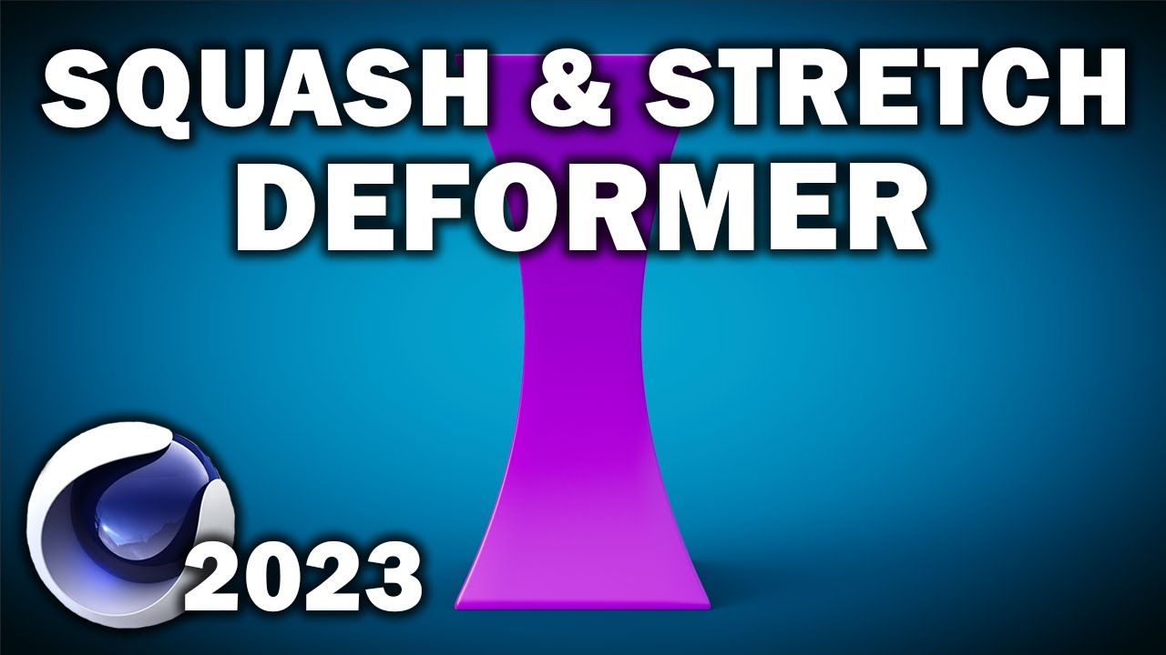 Cinema 4d 2023: Деформатор сжатия и растяжения