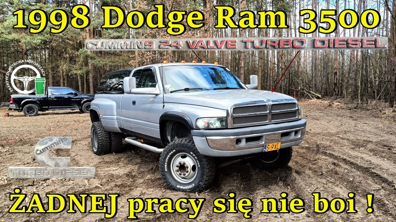 1998 Dodge ram 3500 - ŻADNEJ pracy się nie boi !