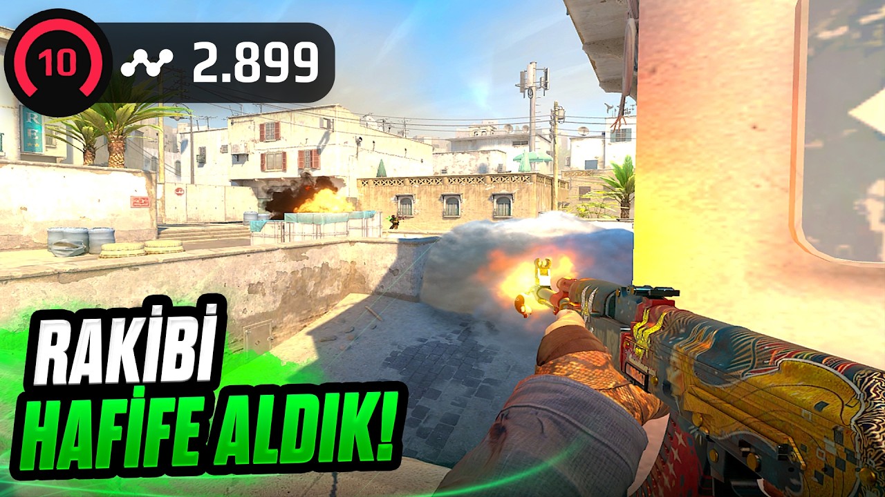 FACEIT 2900+ ELO | RAKİBİ HAFİFE ALDIK! | Dust 2 (CS2 POV/Gameplay)