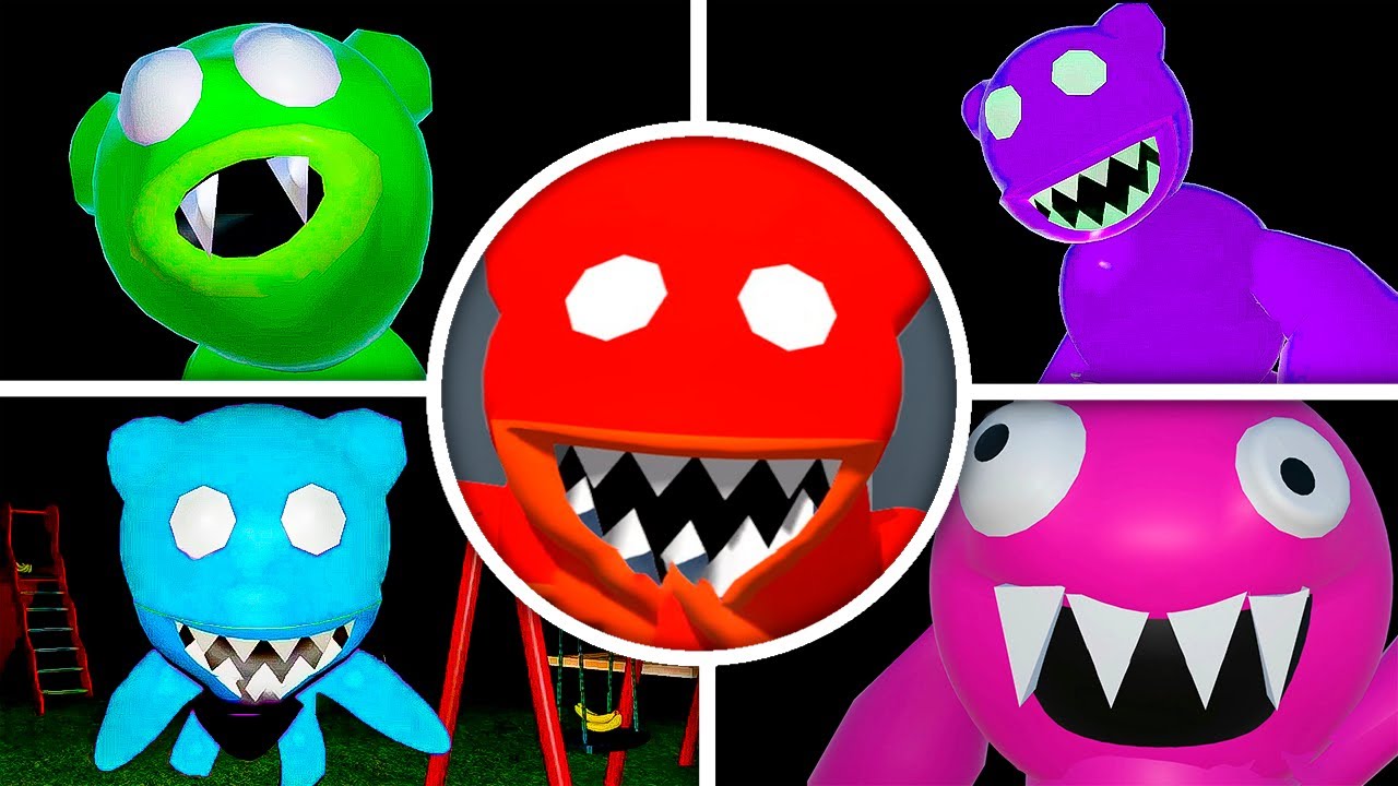 Sussy Schoolgrounds - All Jumpscares & All Bosses (Chapter 3 & 4 Full Game Showcase Gameplay)
