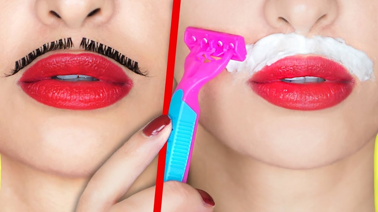 12 BEAUTY LIFE HACKS DIE JEDEM MÄDCHEN HELFEN ❤ HAARE ENTFERNEN, RICHTIG SCHMINKEN | KINDOFROSY