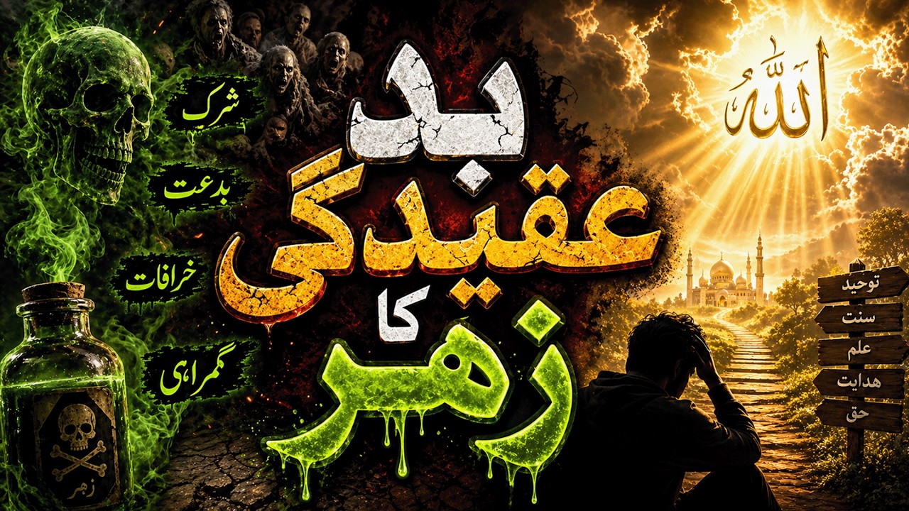 Bad Aqeedagi Ka Zahar | By Meraj Afzaly