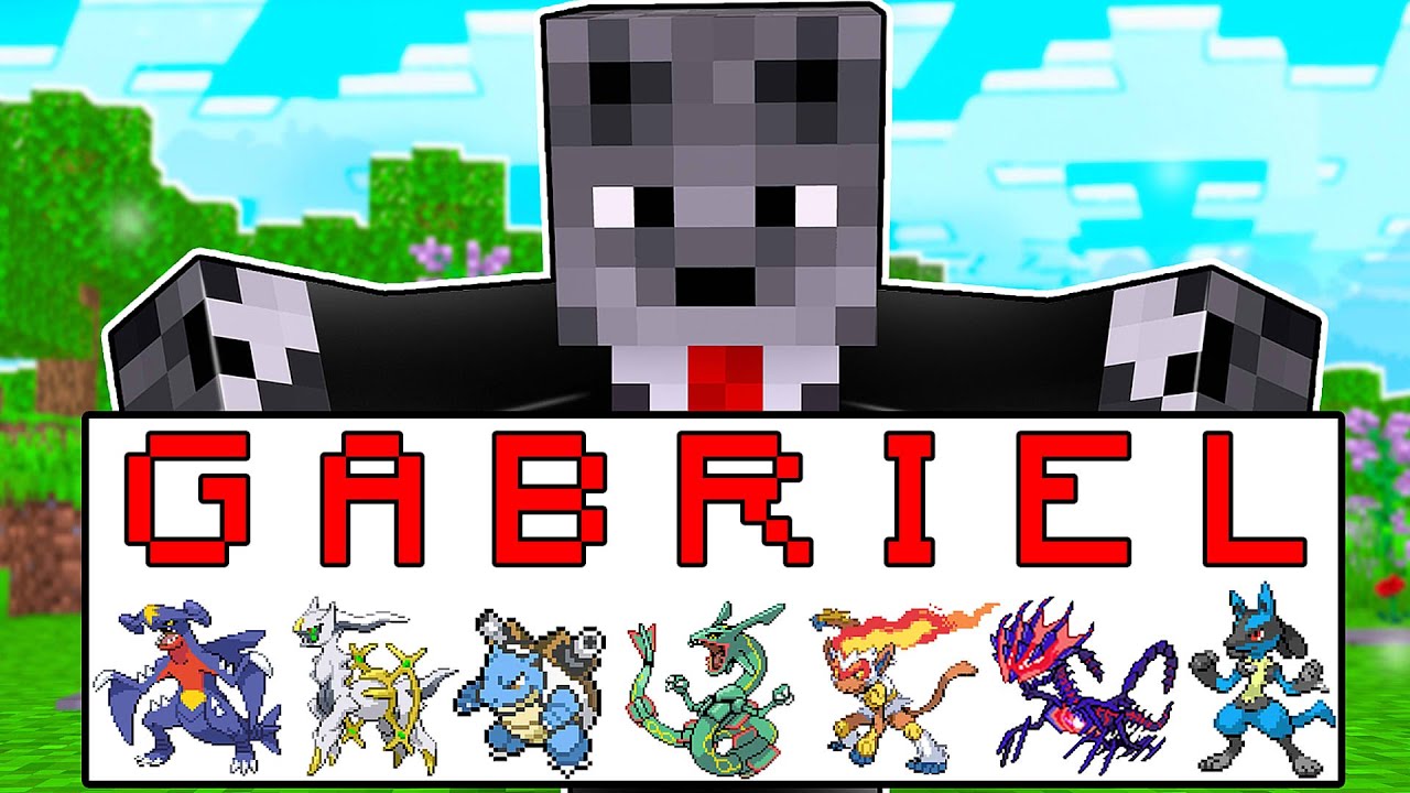 Só Pode Capturar Pokémon com as Letras do NOME VERDADEIRO no Pixelmon no Minecraft!