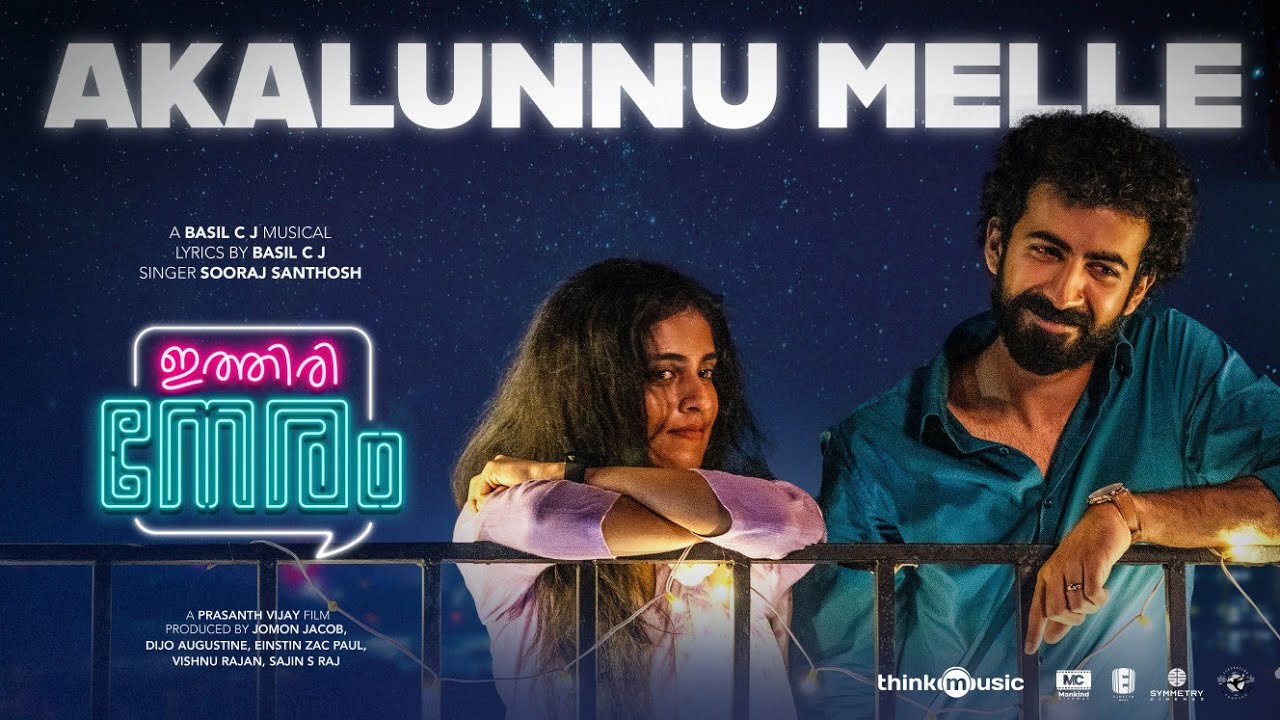 Akalunnu Melle | Ithiri Neram | Roshan Mathew, Zarin | Prasanth Vijay | Basil CJ | Sooraj Santhosh