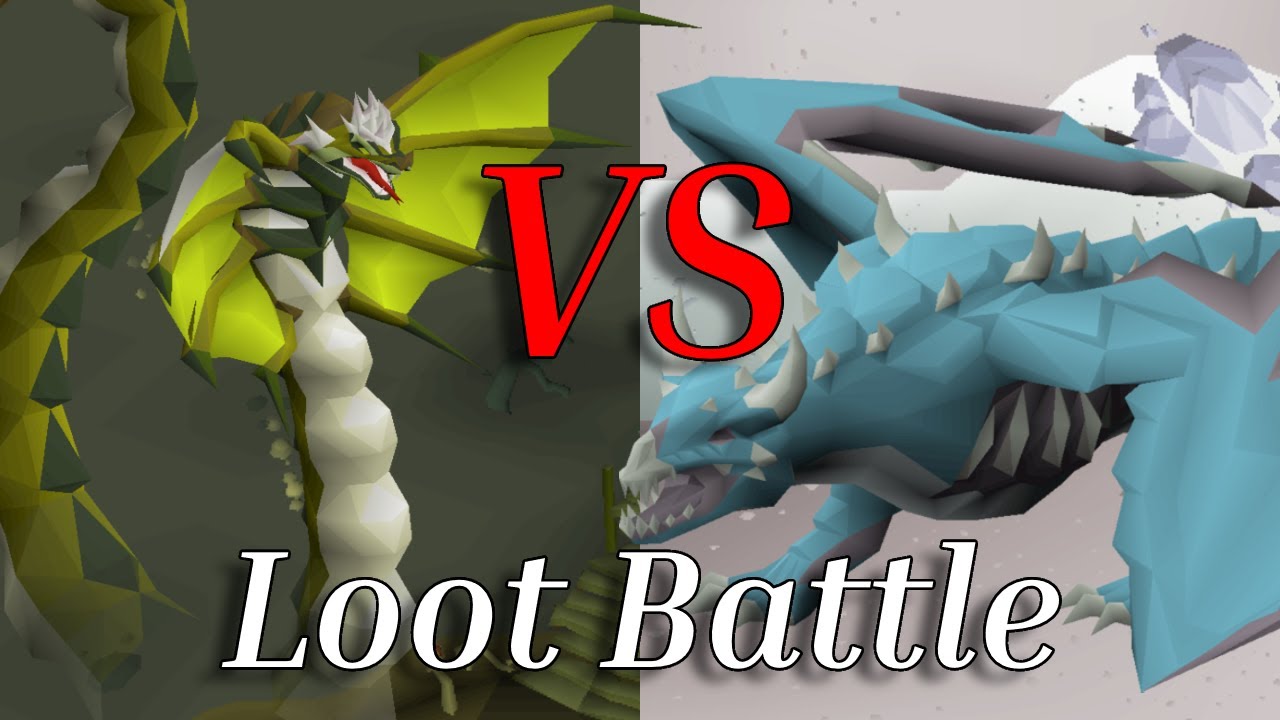 Zulrah vs Vorkath Loot Battle
