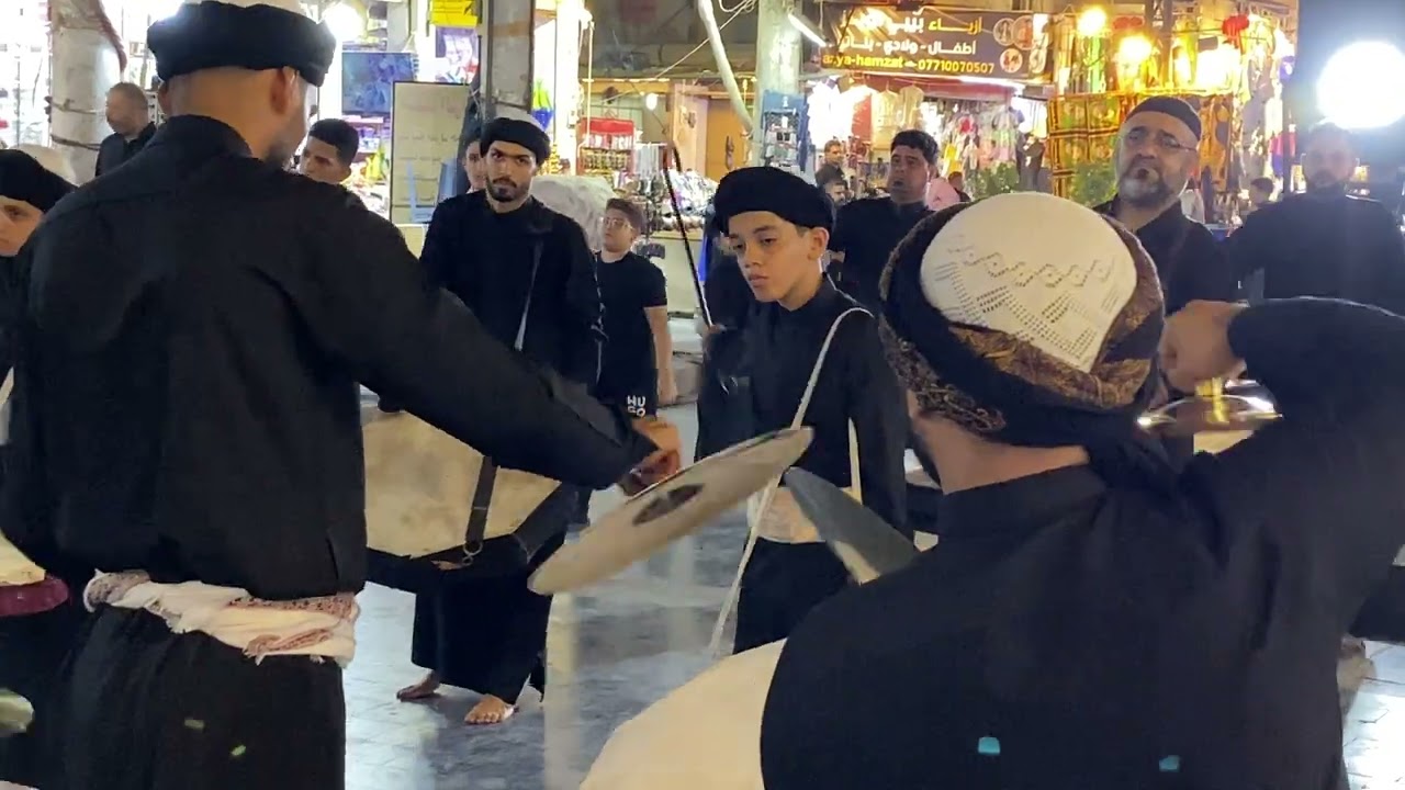 موكب عزاء اهل البيت الطوبچي الكاظمية المقدسة يوم السادس من #محرم_الحرام