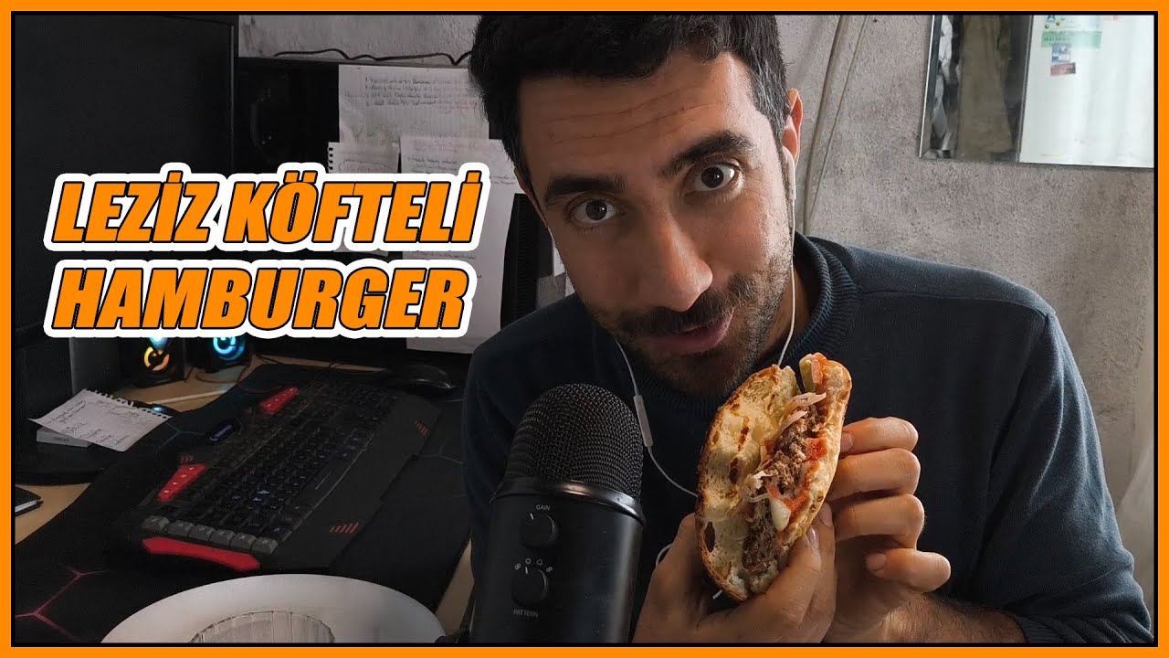 Leziz Hamburger Asmr || T&uuml;rk&ccedil;e Asmr Mukbang Yemek #asmr #food #mukbang 