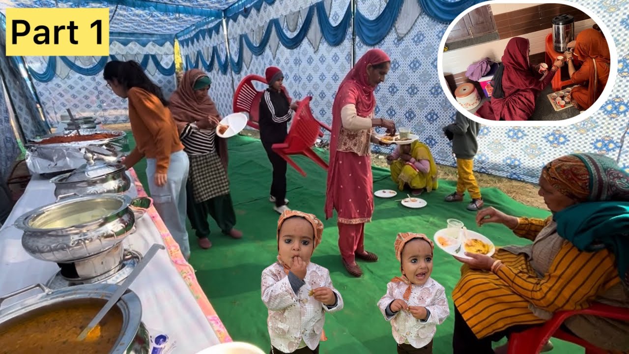 आज थी चाचा जी की सत्रवी और सबने किया पूरे दिन काम #dailyvlog #blog#manjujangravlogs 