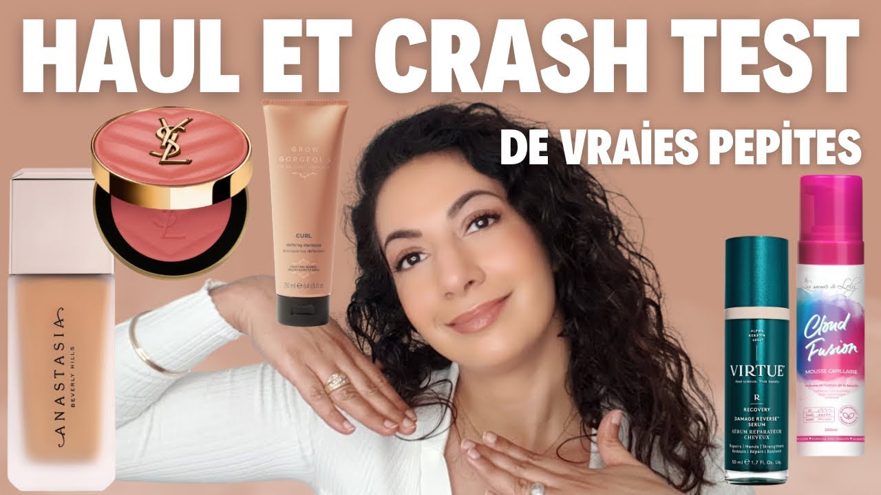 HAUL PÉPITES /TUTO MAKEUP ET CRASH TEST NOUVEAU FOND DE TEINT ANASTASIA BEVERLY HILLS