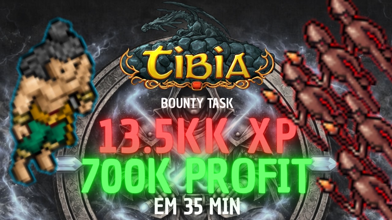 BOUNTY TASK - 533 MITMAH SEER - 13.5KK EXP (225%) / 700K+ PROFIT - 35 MIN - 570+ MONK SOLO