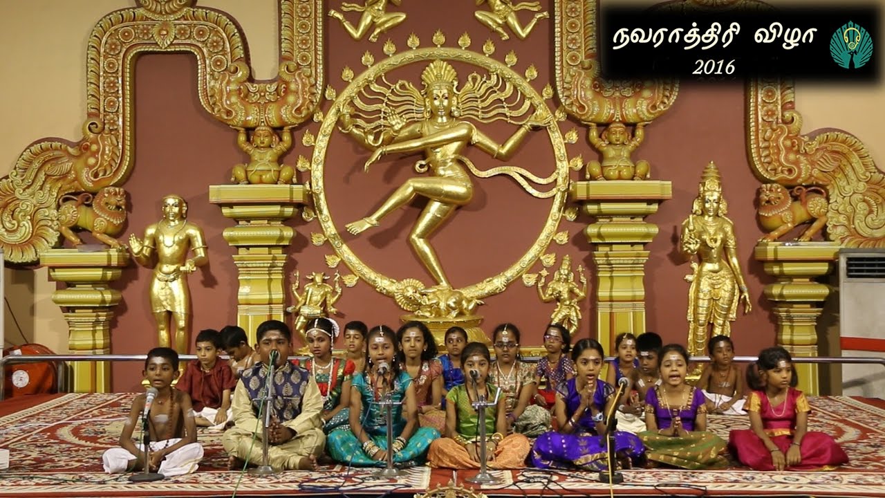 SLV Temple, Thevara Isai, Navarathiri 2016 @ STT, Singapore