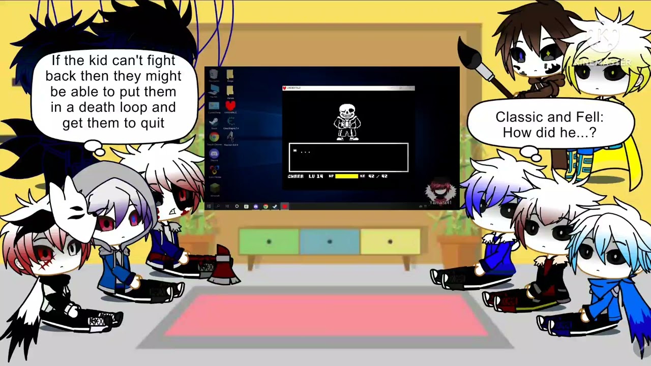 Undertale AUs react to Last Breath Echo