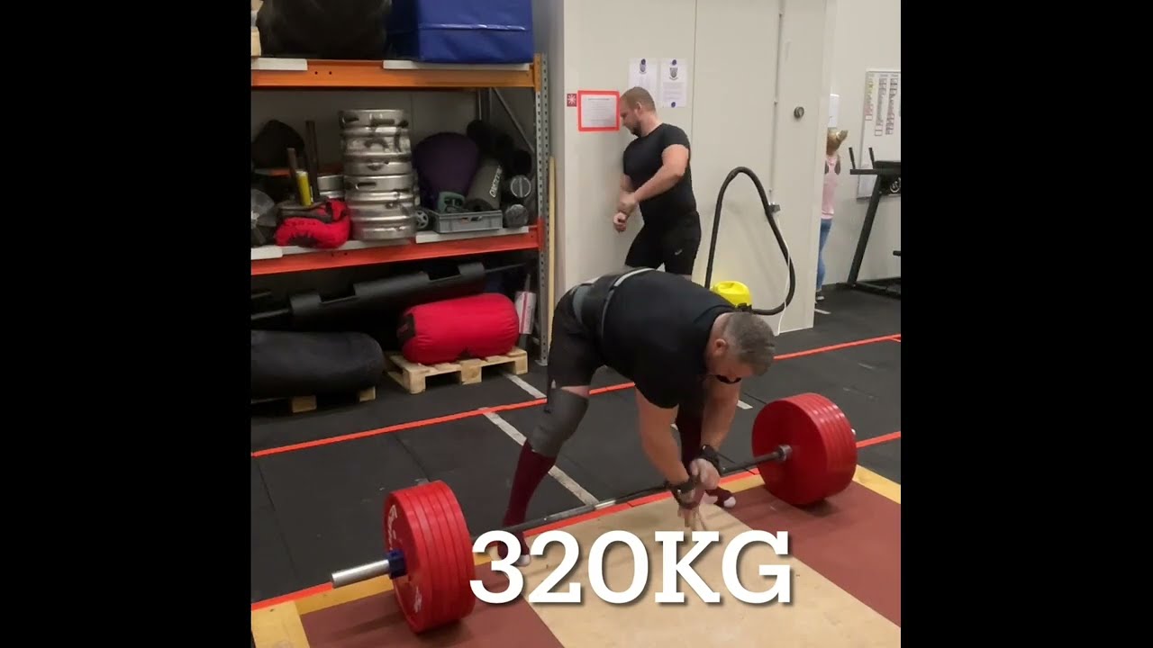 Deadlift 340kg/745lb x 11 (no suit)