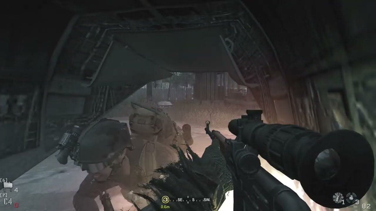 LA GRAN MISION DE 2 FRANCOTIRADOR - CALL OF DUTY 4