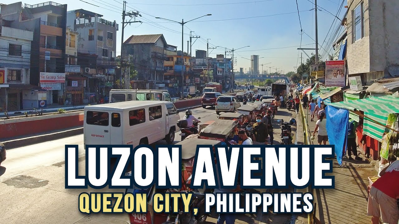 REAL PHILIPPINES [EXTREME HOT EXPERIENCE In The LONG ROAD Of LUZON AVENUE]