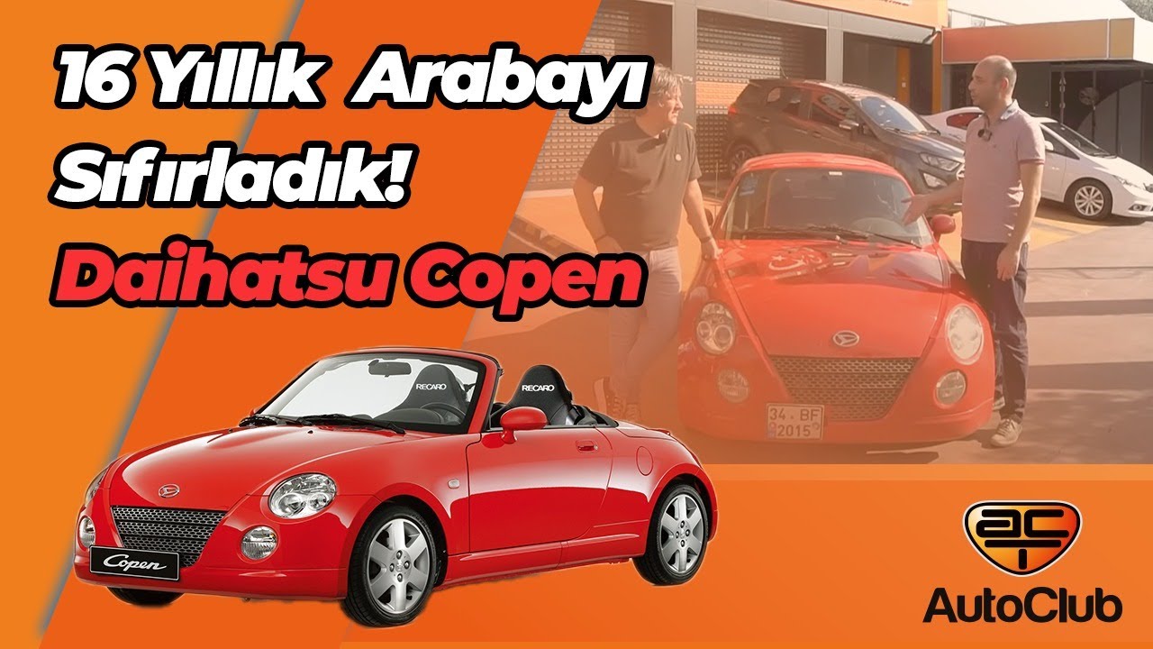16 Yıllık Otomobili Sıfıra Çevirdik! Daithatsu Copen Sport Yenileme @birkandemircaliskan