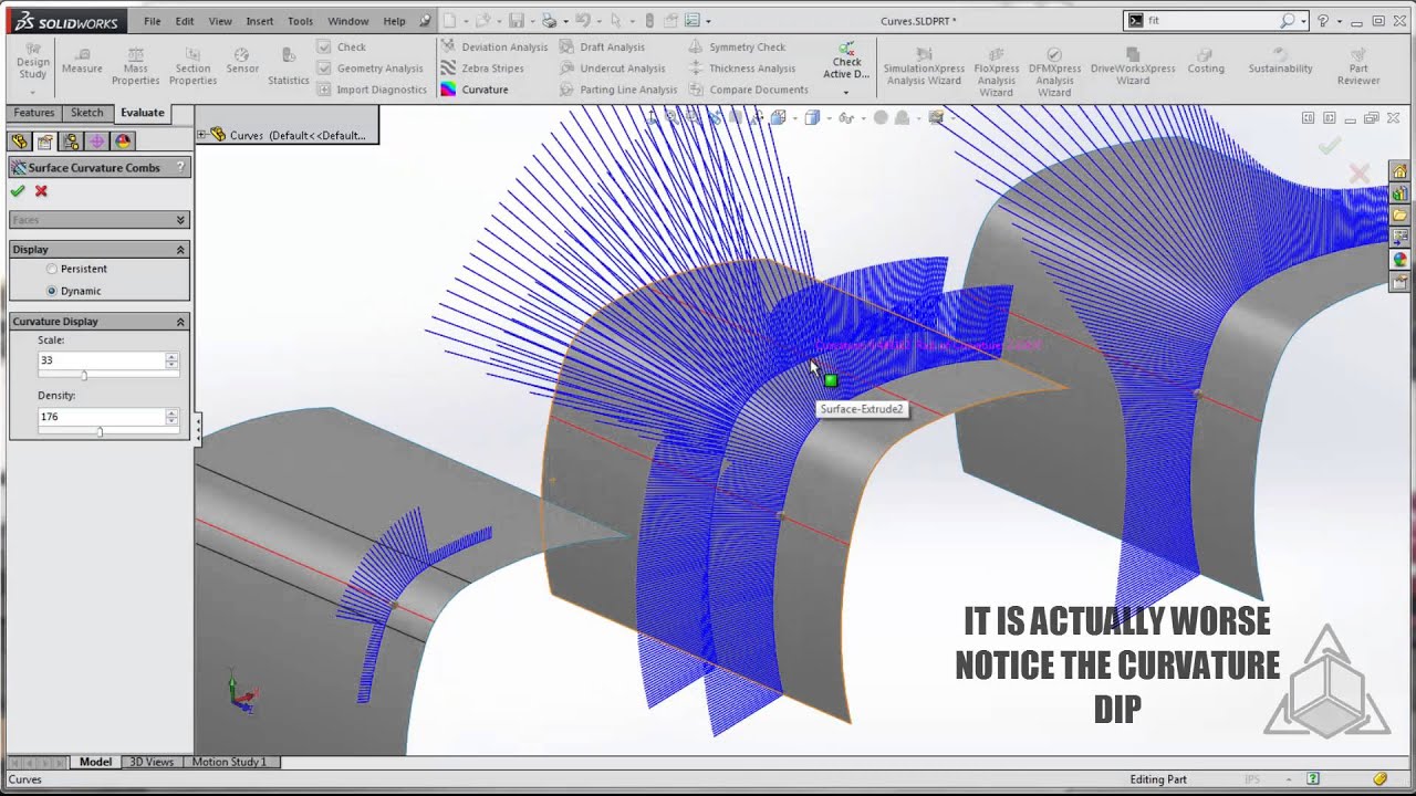 Tech Tip - Curvature Continuity