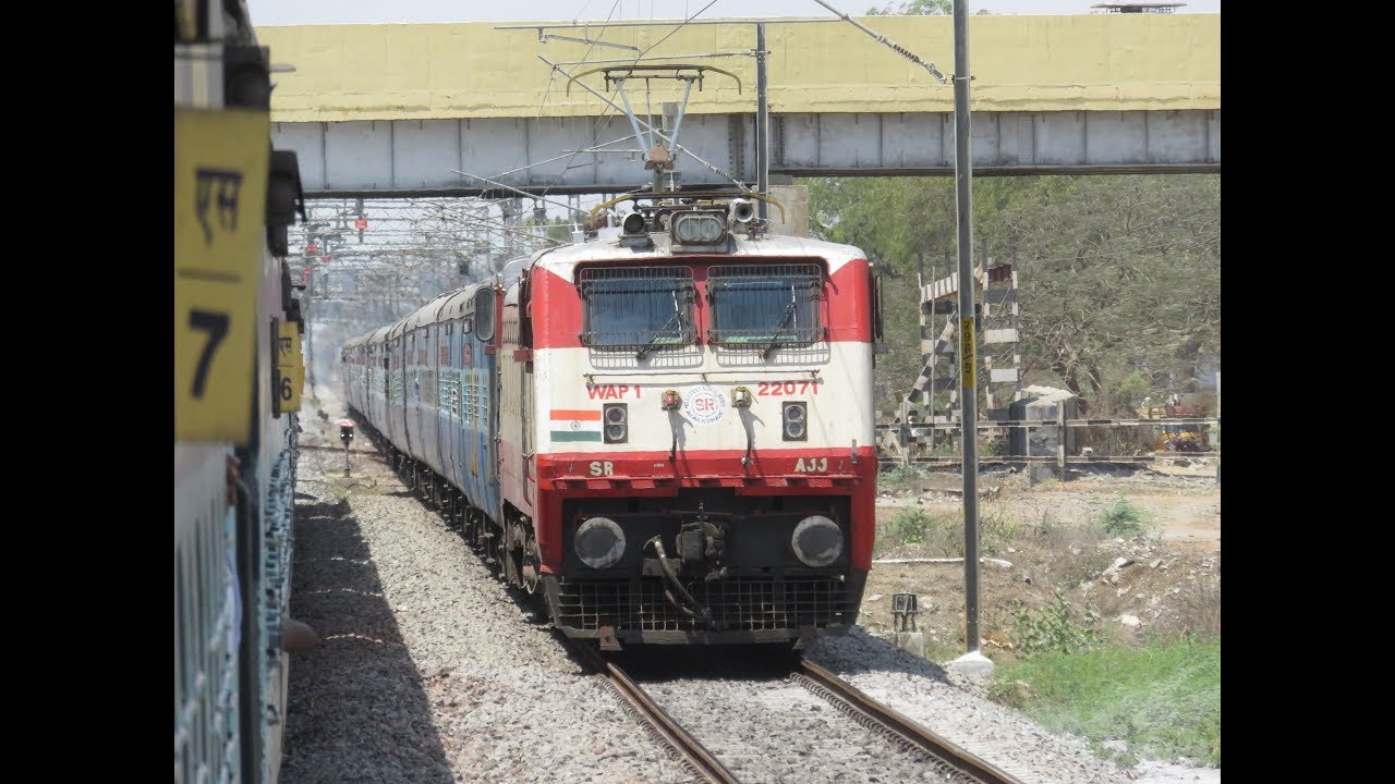 Chennai Mumbai Full Journey: Chennai Egmore Dadar Superfast Express
